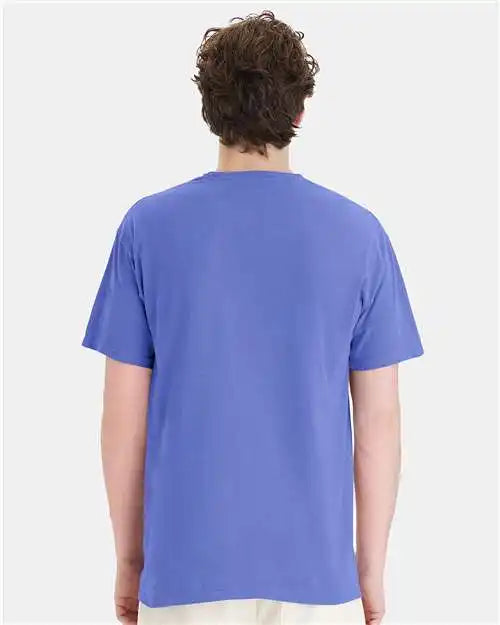 Comfortwash by Hanes Gdh150 Garment-dyed Pocket T-shirt - Deep Forte Blue