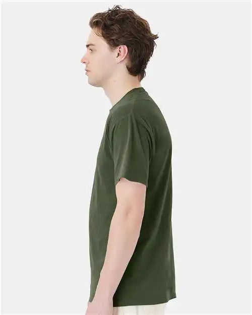 Comfortwash by Hanes Gdh150 Garment-dyed Pocket T-shirt - Moss