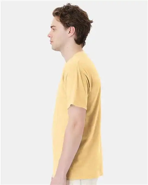Comfortwash by Hanes Gdh150 Garment-dyed Pocket T-shirt - Summer Squash Yellow