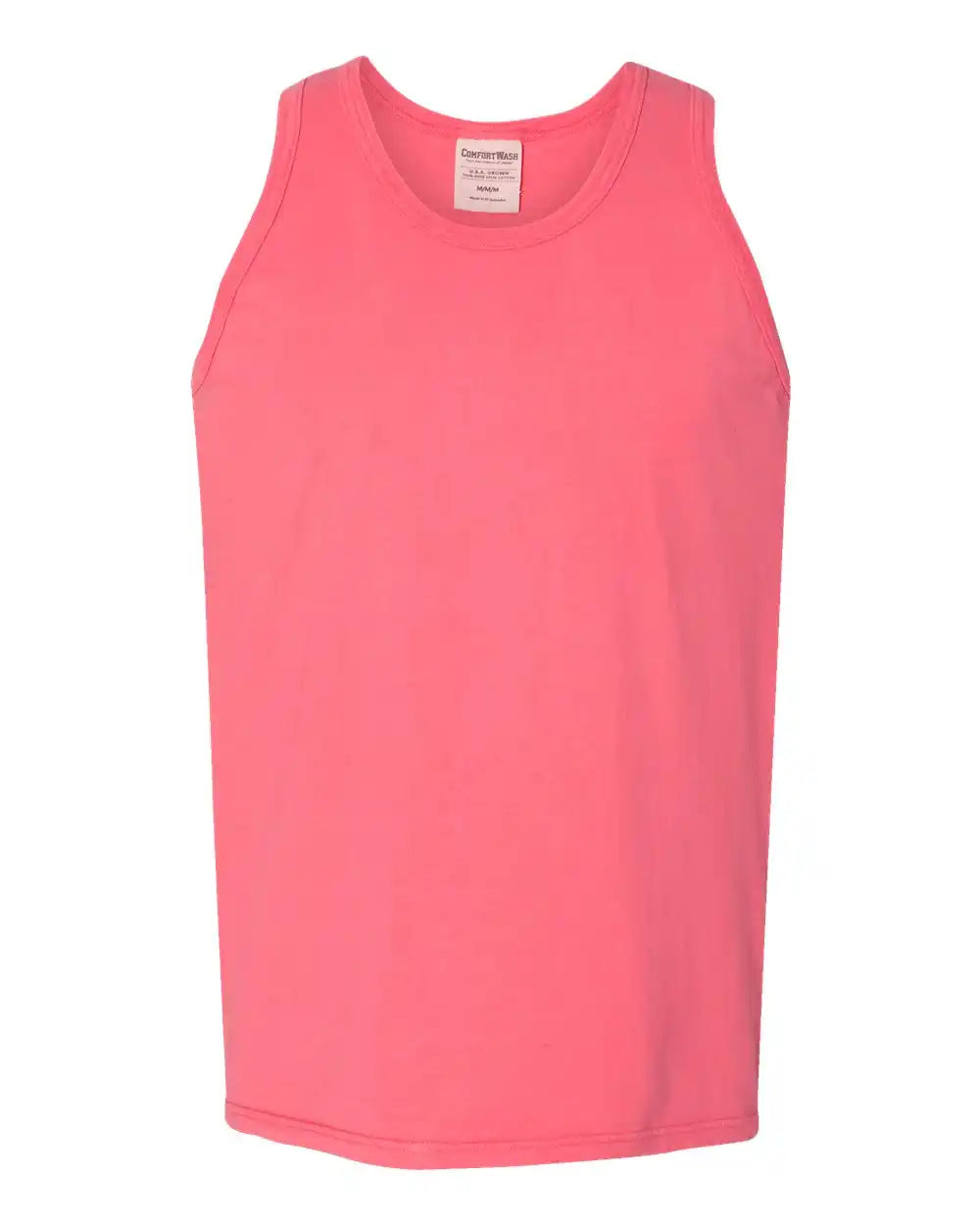 Comfortwash by Hanes Gdh300 Garment-dyed Unisex Tank Top - Coral Craze - s
