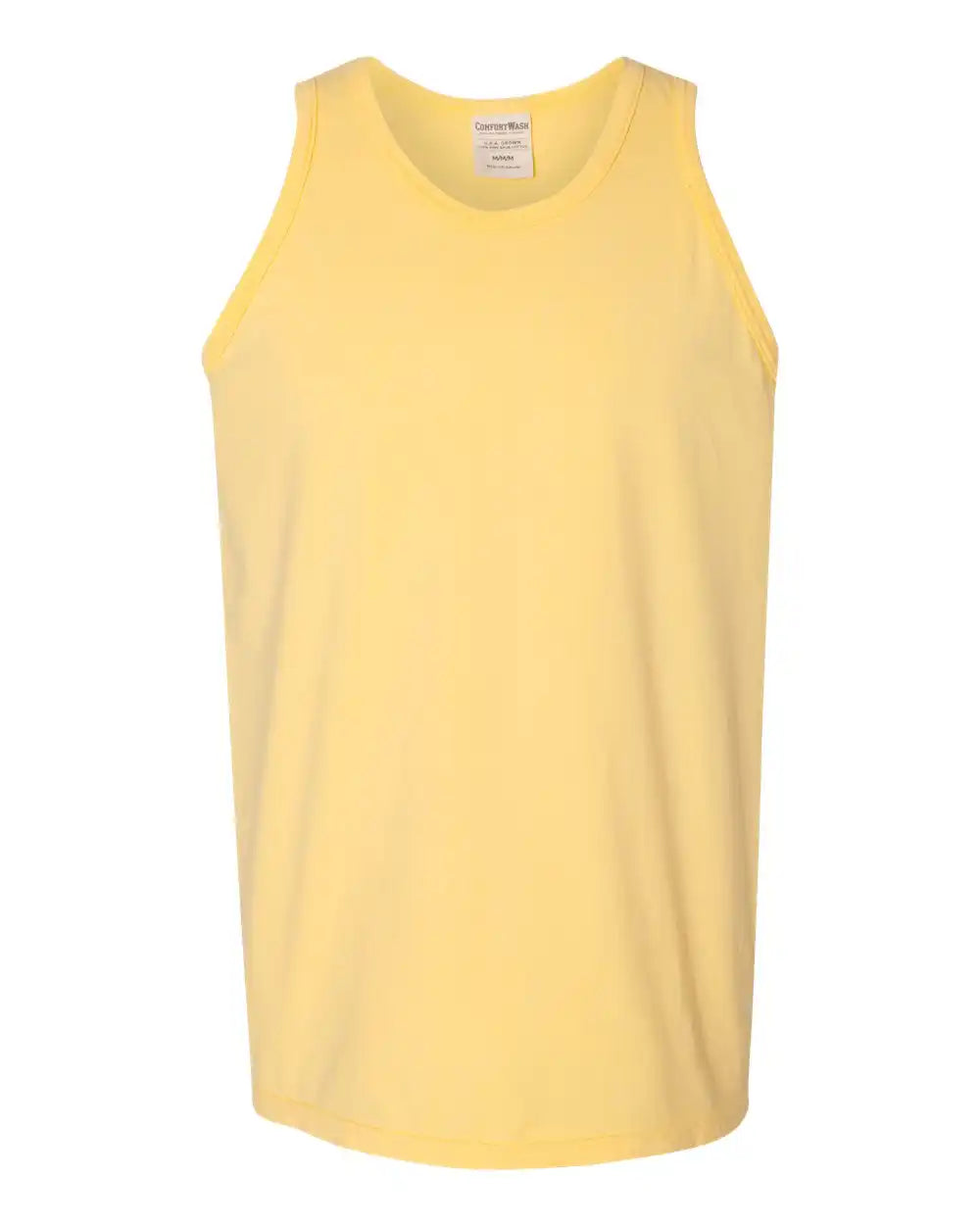 Comfortwash by Hanes Gdh300 Garment-dyed Unisex Tank Top - Summer Squash Yellow - s
