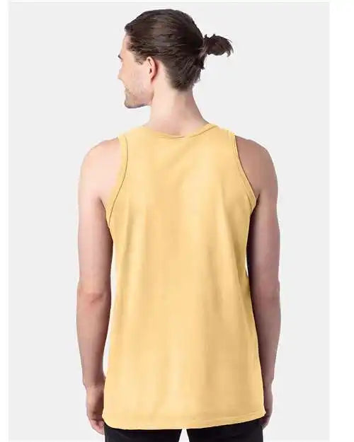 Comfortwash by Hanes Gdh300 Garment-dyed Unisex Tank Top - Summer Squash Yellow