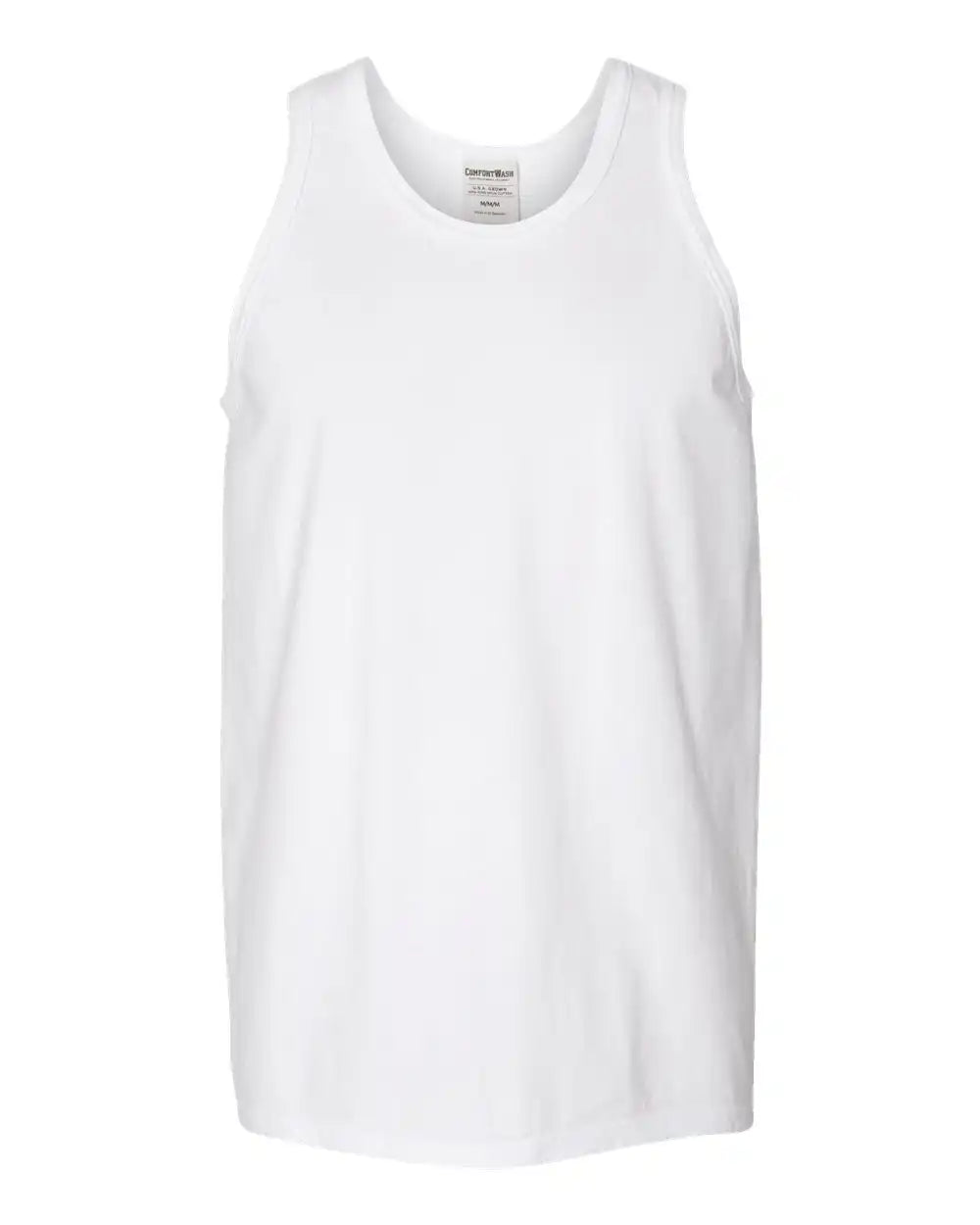 Comfortwash by Hanes Gdh300 Garment-dyed Unisex Tank Top - White - s