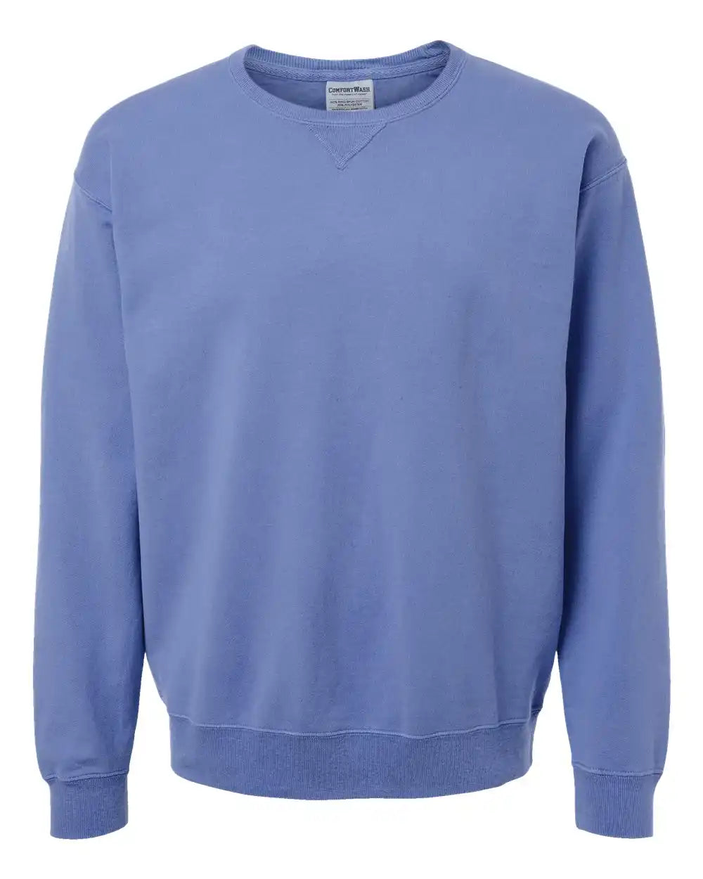 Comfortwash by Hanes Gdh400 Garment-dyed Crewneck Sweatshirt - Frontier Blue - s