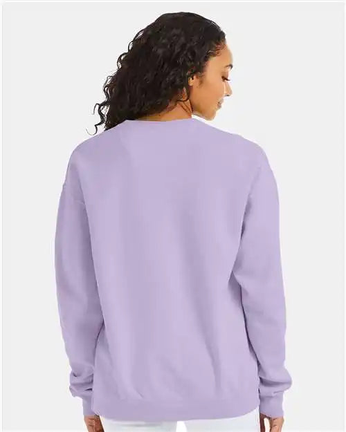 Comfortwash by Hanes Gdh400 Garment-dyed Crewneck Sweatshirt - Future Lavender