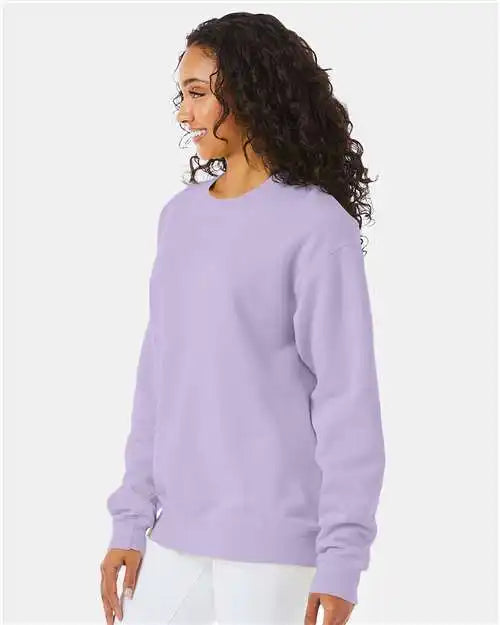 Comfortwash by Hanes Gdh400 Garment-dyed Crewneck Sweatshirt - Future Lavender