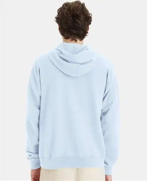 Comfortwash by Hanes Gdh450 Garment-dyed Hooded Sweatshirt - Soothing Blue