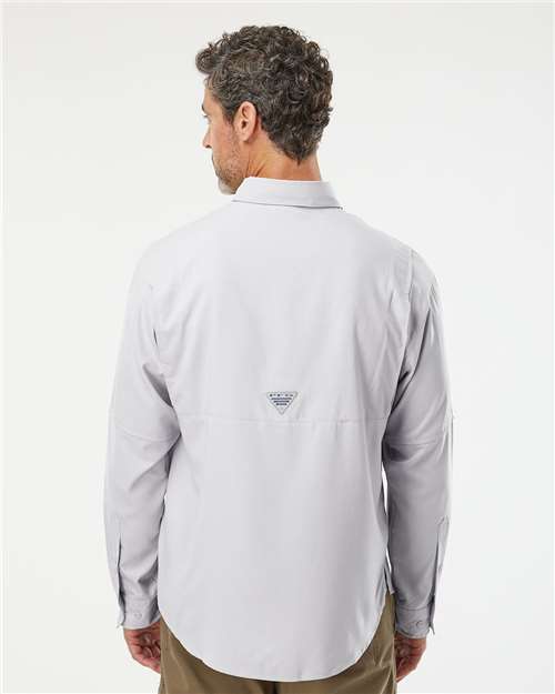 Cool Grey PFG Tamiami™ II Long Sleeve Shirt - 128606