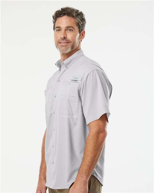 Cool Grey PFG Tamiami™ II Short Sleeve Shirt - 128705