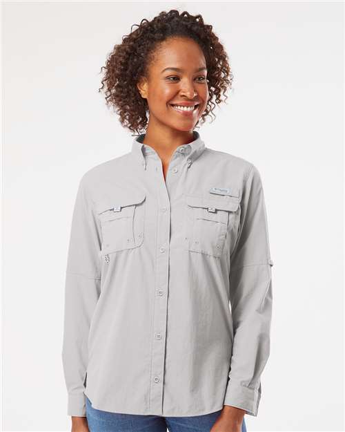 Cool Grey Women's PFG Bahama™ Shirt - 212474