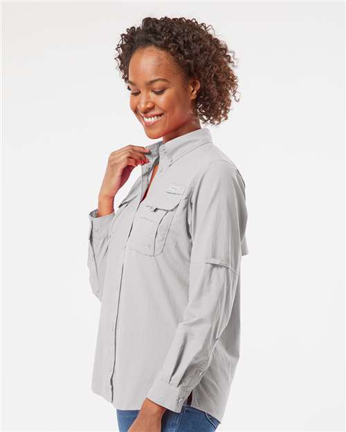 Cool Grey Women's PFG Bahama™ Shirt - 212474