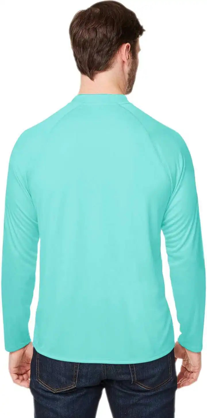 Core365 Ce110 Unisex Ultra Uvp Marina Raglan T-shirt - Sea Glass