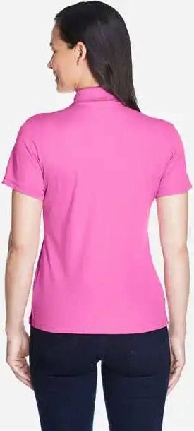 Core365 78181 Women’s Origin Performance Piqué Polo - Charity Pink