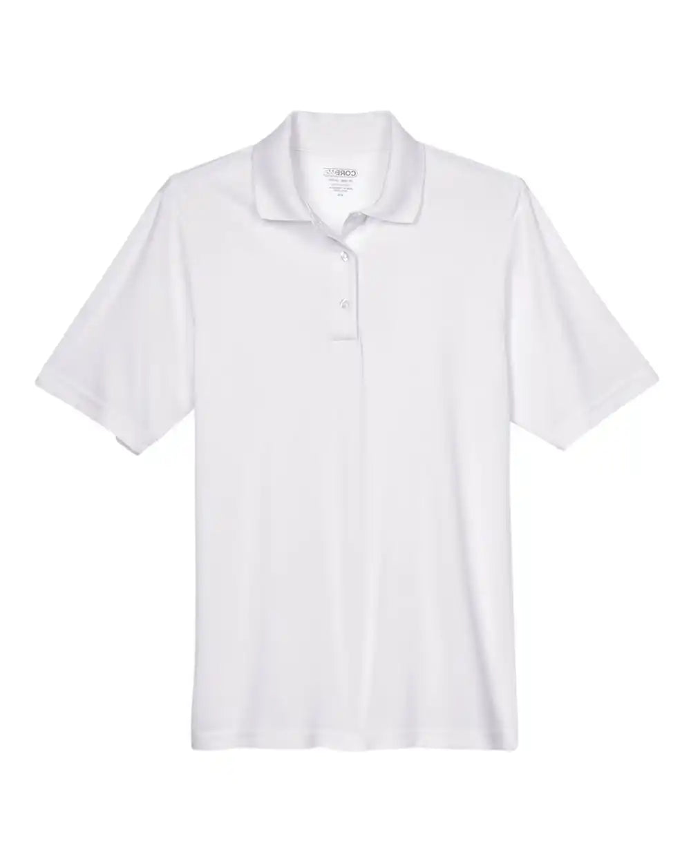 Core365 88181t Men’s Tall Origin Performance Piqué Polo - White - 5xlt