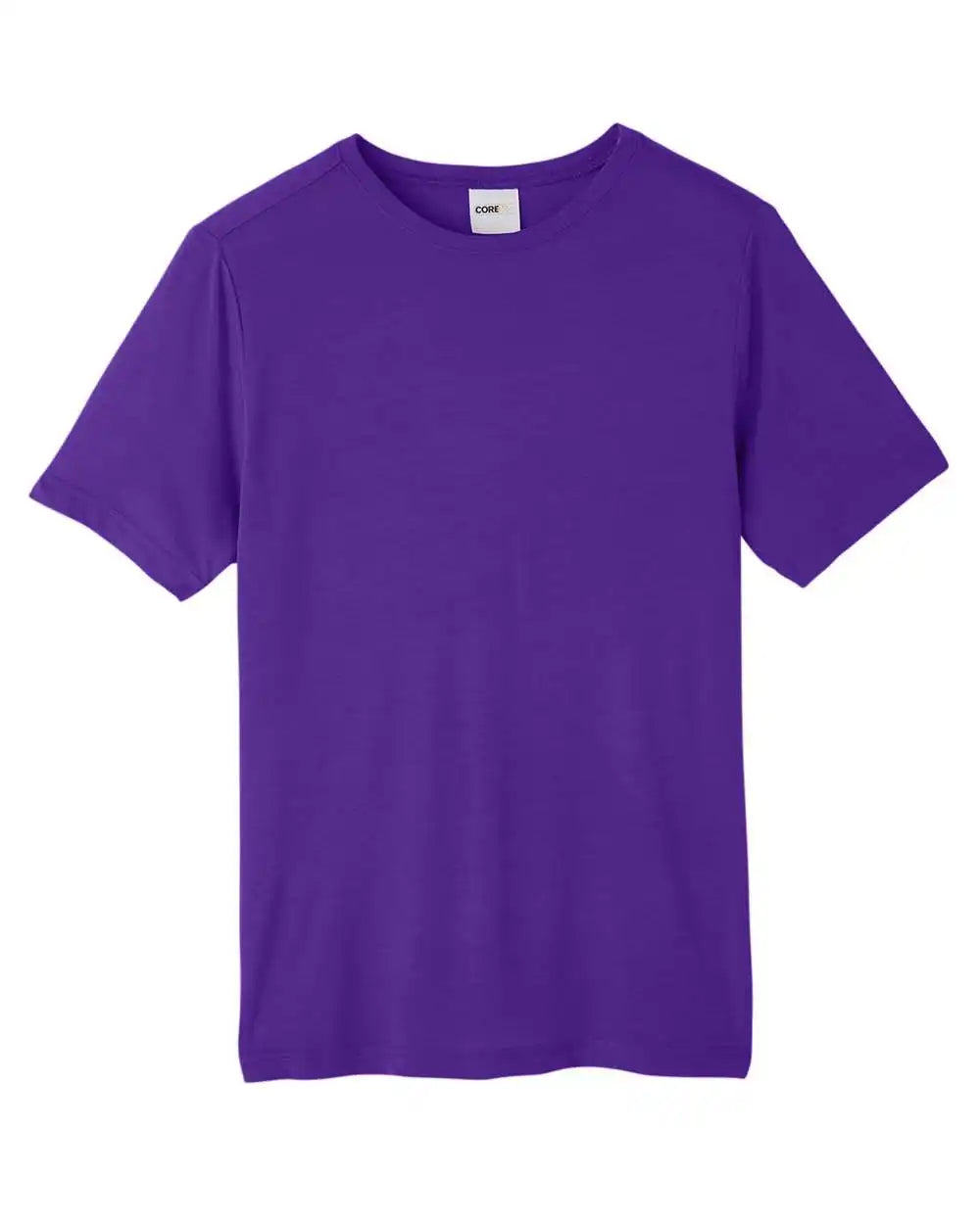 Core365 Ce111 Unisex Fusion Chromasoft™ Performance T-shirt - Campus Purple - Xs
