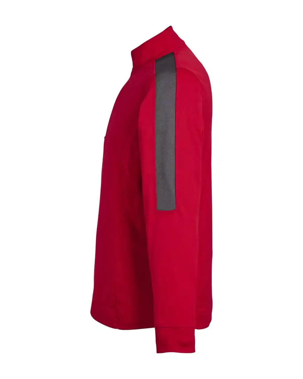 Core365 Ce404 Men’s Market Snag Protect Mesh Colorblock Quarter-zip Pullover - Classic Red Carbon - Red/ / s