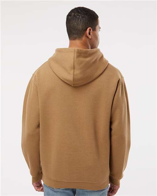 Coyote Brown Elevated Fleece Basic Hoodie - 6926