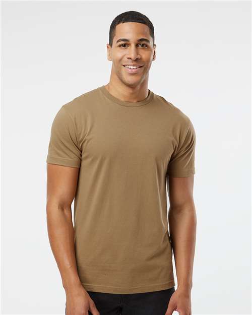 Coyote Brown Fine Jersey Tee - 6901