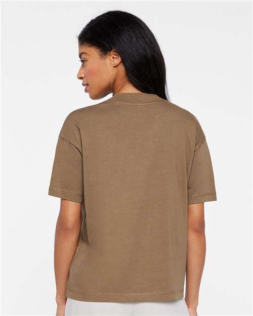 Coyote Brown Relaxed Crew Tee - 3520