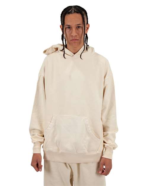 Cream Los Angeles Garment-Dyed Hooded Sweatshirt - SHGDH