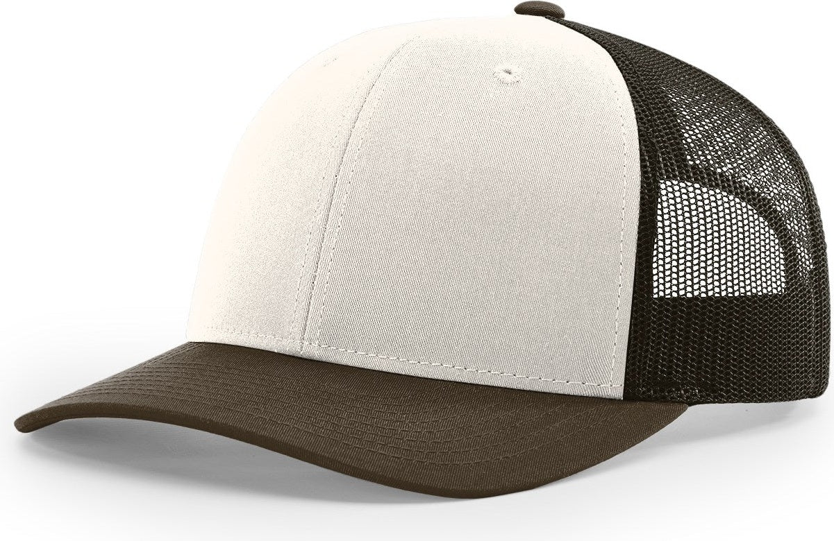 Cream/Grey Brown/Brown Trucker