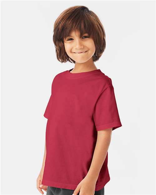 Crimson Fall Garment-Dyed Youth T-Shirt - GDH175