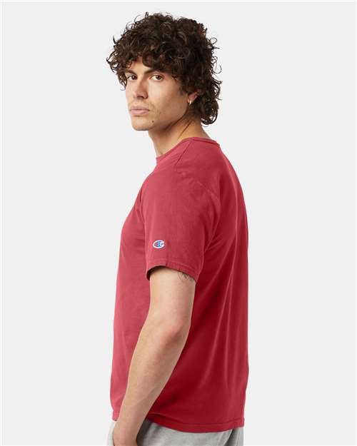 Crimson Garment-Dyed T-Shirt - CD100