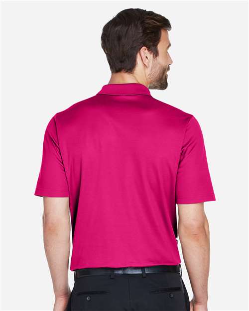 Crown Raspberry Men's CrownLux Performance® Plaited Polo - DG20