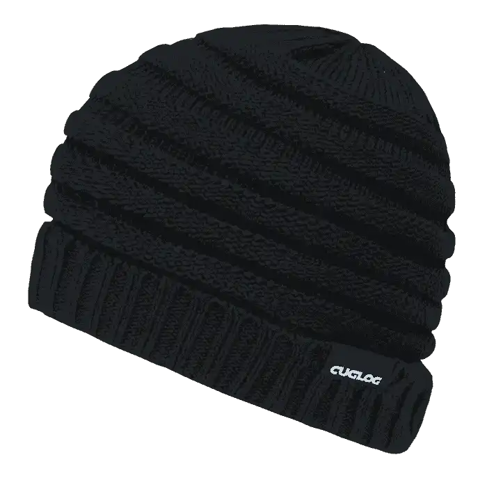 Cuglog K013 Etna Slouchy Beanie - Black - one Size Fits Most
