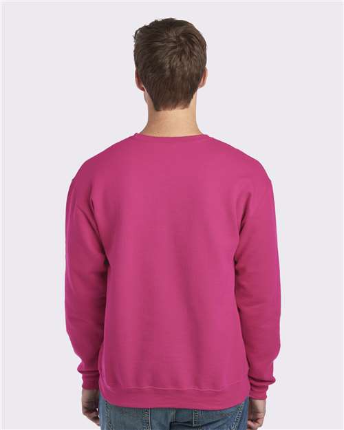 Cyber Pink NuBlend® Crewneck Sweatshirt - 562MR