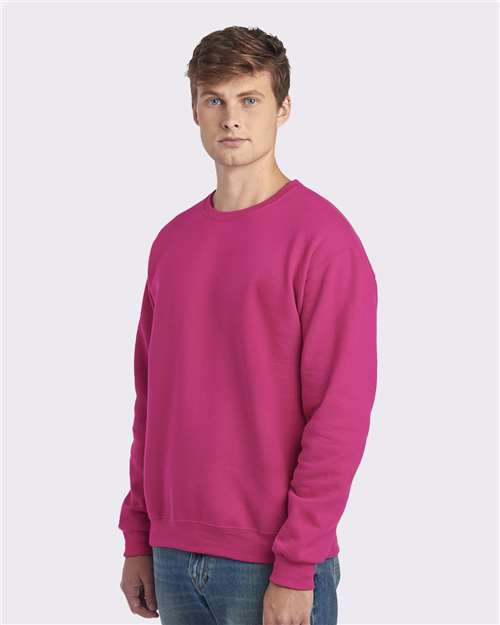Cyber Pink NuBlend® Crewneck Sweatshirt - 562MR