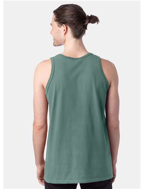 Cypress Green Garment-Dyed Unisex Tank Top - GDH300