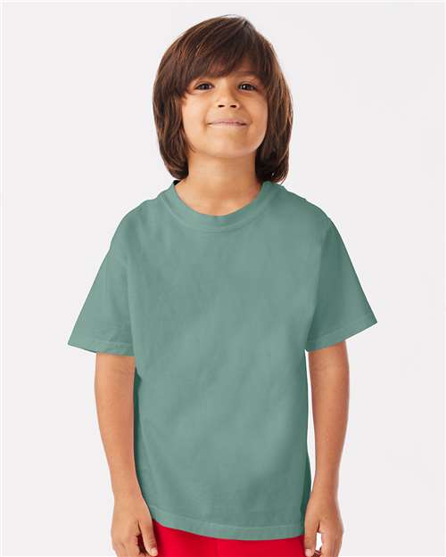 Cypress Green Garment-Dyed Youth T-Shirt - GDH175