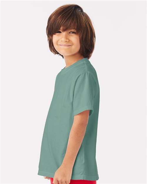 Cypress Green Garment-Dyed Youth T-Shirt - GDH175