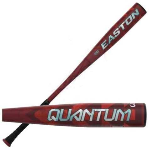 Easton 2024 Quantrum -3 BBCOR Bat EBB4QUAN3 - Black Red - HIT a Double - 1