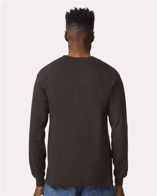 Dark Chocolate Ultra Cotton® Long Sleeve T-Shirt - 2400