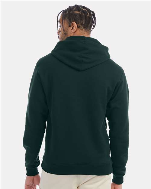 Dark Green Powerblend® Hooded Sweatshirt - S700