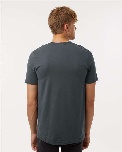 Dark Grey Combed Cotton T-Shirt - 602