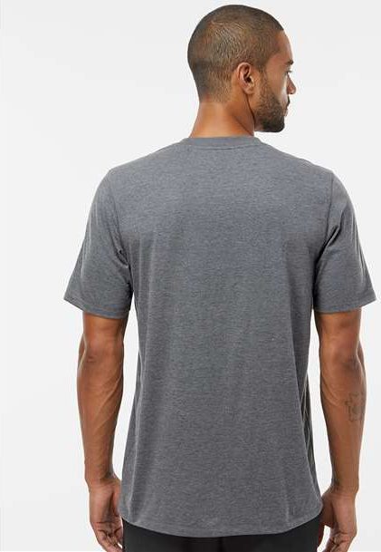 Dark Grey Heather Blended T-Shirt - A556