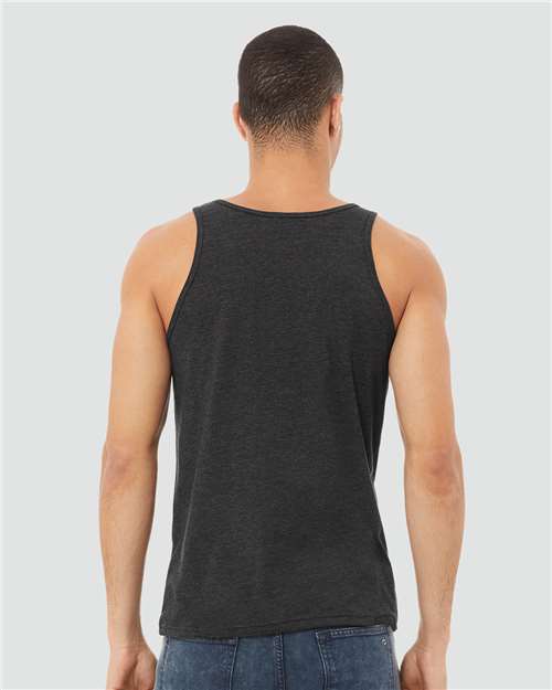 Dark Grey Heather Heather CVC Tank - 3480CVC