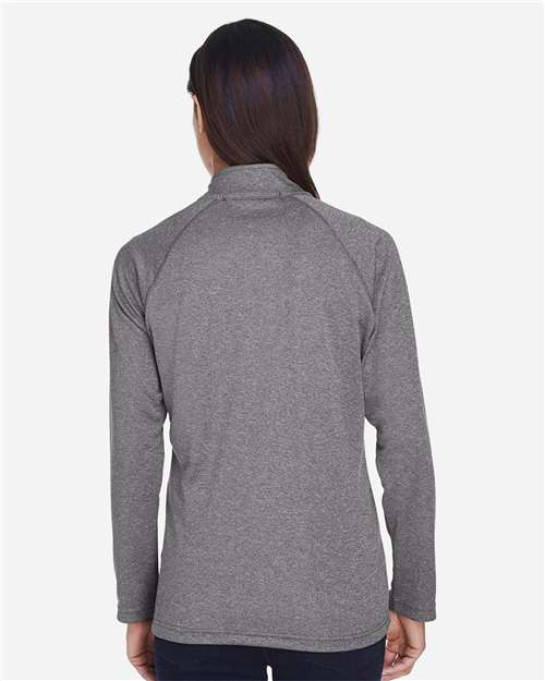 Dark Grey Heather Women's Stretch Tech-Shell® Compass Full-Zip Jacket - DG420W