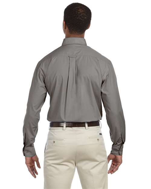 Dark Grey Men's Essential Poplin - M510