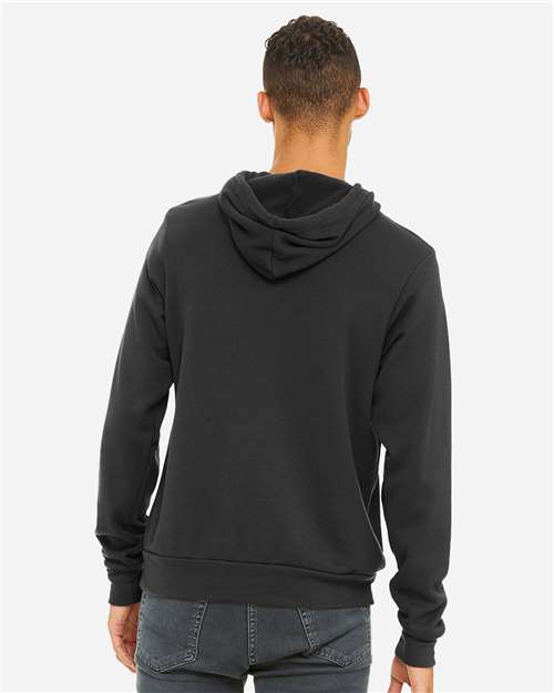 Dark Grey Sponge Fleece Hoodie - 3719
