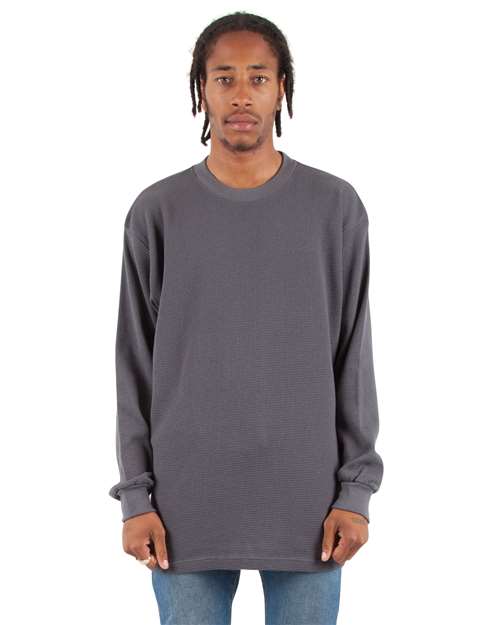 Dark Grey Thermal T-Shirt - SHTHRM