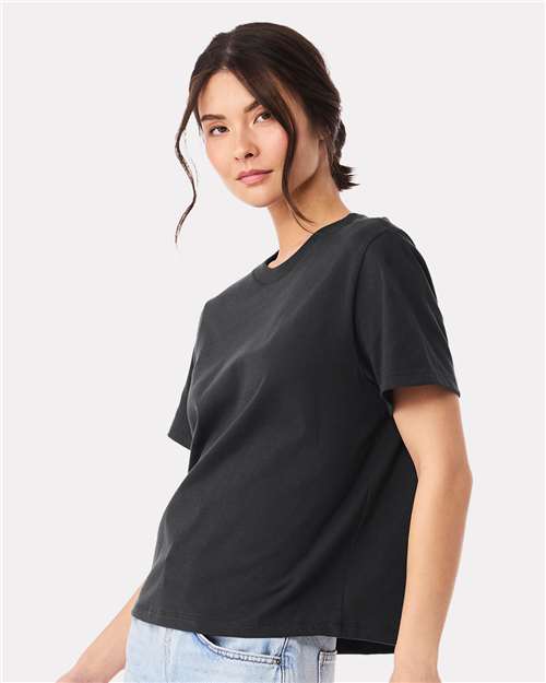 Dark Grey Women's 6 oz Heavyweight Tee - 6110