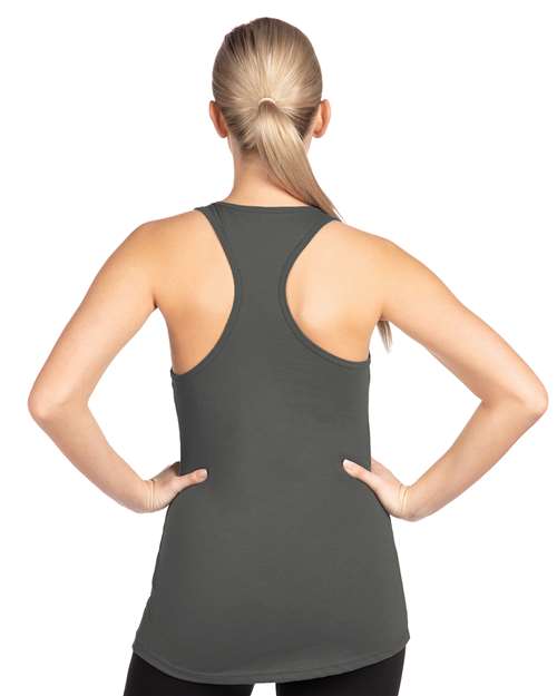 Dark Grey Women's Ideal Racerback Tank - 1533
