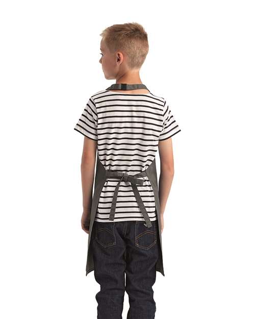 Dark Grey Youth Recycled Apron - RP149