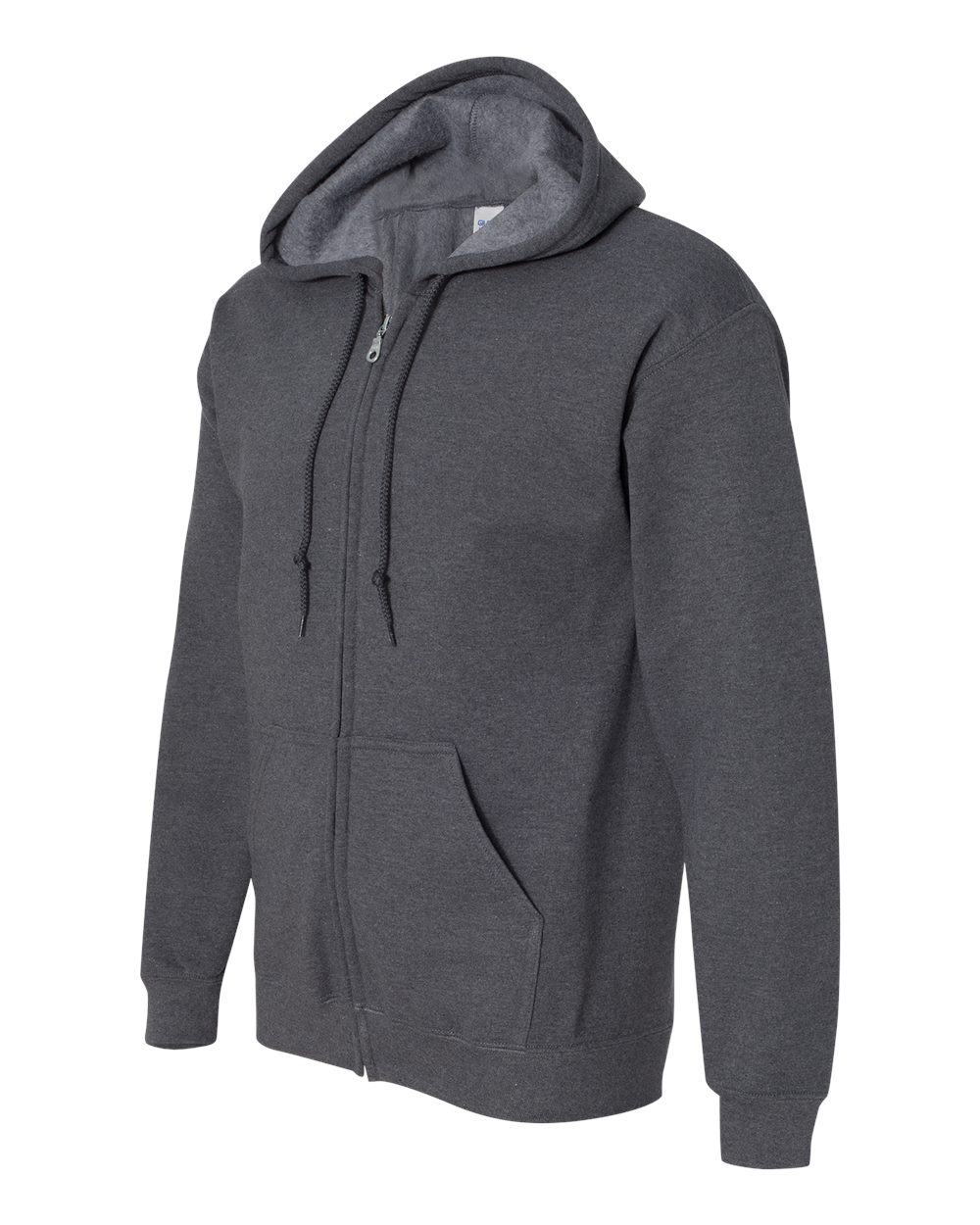 Dark Heather Heavy Blend™ Full-Zip Hooded Sweatshirt - 18600
