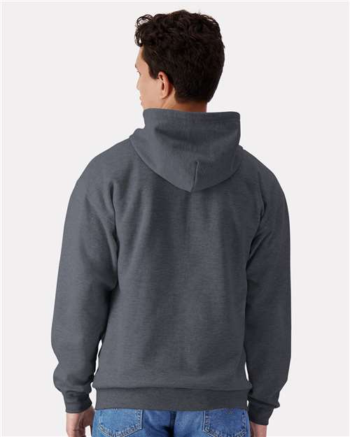 Dark Heather Softstyle® Full-Zip Hooded Sweatshirt - SF600