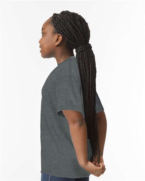 Dark Heather Softstyle® Youth T-Shirt - 64000B